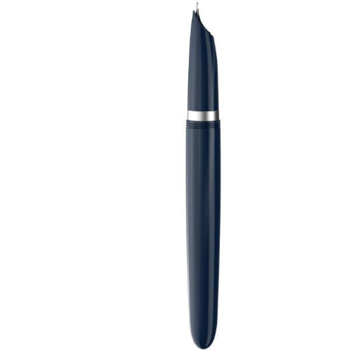 PARKER 51 PENNA A SFERA PUNTA M CORPO BLU FINITURE CROMATE INCHIOSTRO NERO CONFEZIONE REGALO
